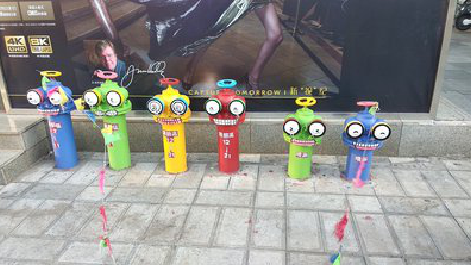 常熟商业区彩绘