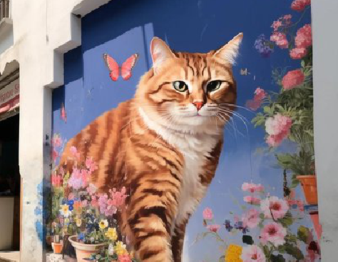 常熟自己绘制有个性的手绘墙