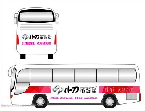 常熟公交车身贴如何完美贴合？