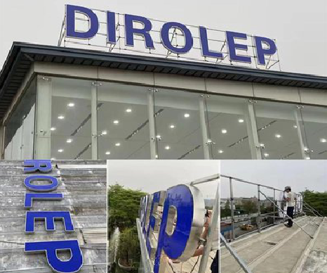 常熟楼顶发光字安装的注意事项。